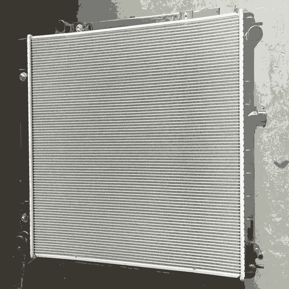 ໝໍ້ໄຟລົດ 21460-VC200 Fit Nissan Patrol Y61 Safari 2007 4.8L AT Engine Cooling Radiator