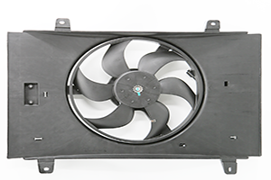 CK1301200W4 Radiator Fan Assembly Air Conditioner Electronic Fan for Compatible with Changan Kuayue V5 1.5L, DFSK Sokon K07S (ປລັກຮອບ), Jinbei T50 | Hanbo® ຂາຍສົ່ງ