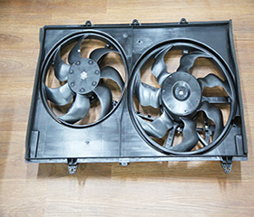 Dual Electric Radiator Fan Assembly OE 24350874 ສໍາລັບ Chevrolet Captiva Baojun 530